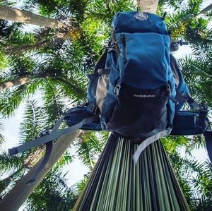 Hacked pack hammock backpacking backpack